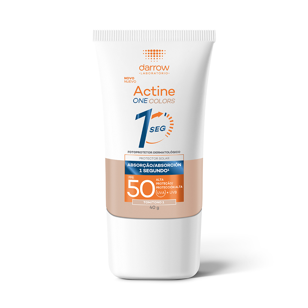 DW ACTINE ONE COLORS SPF50 CLARO 40G